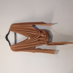 We the Free Golden Deep V-Neck- Women's size S